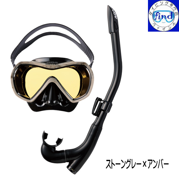 AQA（エーキューエー） シュノーケル セット KZ-9109 AQA バレナソフト
