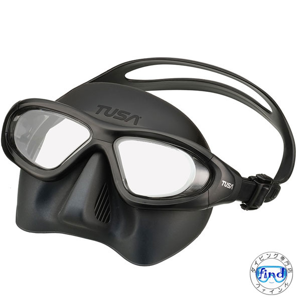 Bizmブラックシリコン・フレームレスマスクセット新品未使用 TUSA TUSASPORT ツサスポーツ スキンダイビング用マスク UM2005 Lapis
