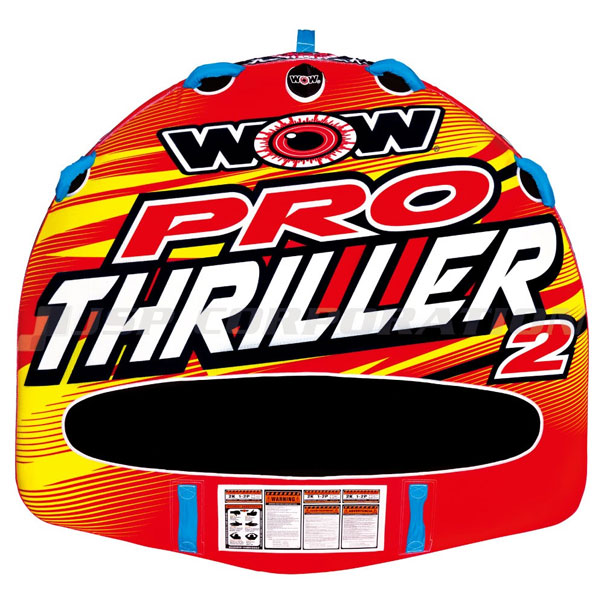 2026 WOW(ワオ) ビッグスリラーPRO 2人乗り W20-1090  水上バイクやボートで引っ張るインフレータブル式のトーイングチューブの画像