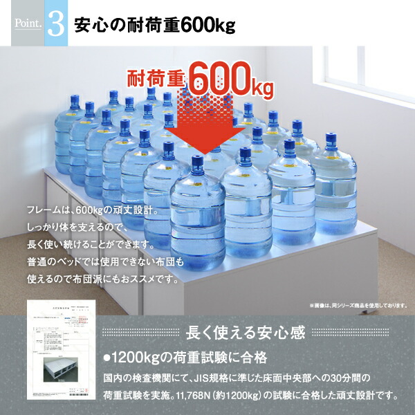 選べる引出収納付きシンプルデザインローベッド ベッドフレームのみ 引き出し4杯 セミダブル_10