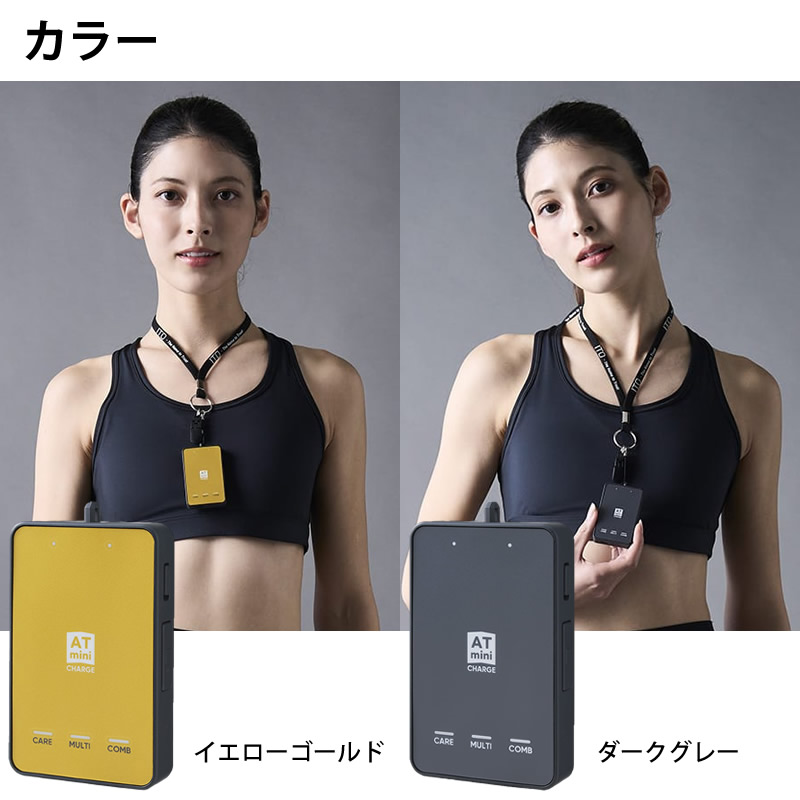 【値下げ】AT mini charge ゴールド Amazon.co.jp: ATmini CHARGE(イエローゴールド) ATmini史上最少