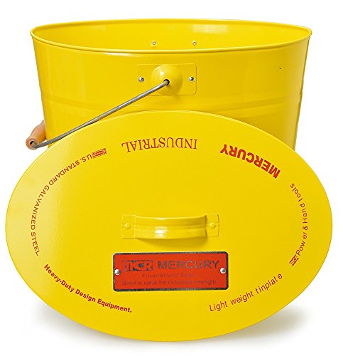 MERCURY TIN BUCKET OVAL マーキュリー ブリキバケツ オーバル
