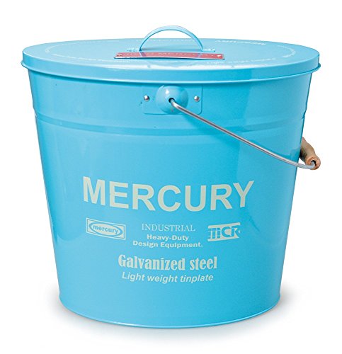MERCURY TIN BUCKET OVAL マーキュリー ブリキバケツ オーバル