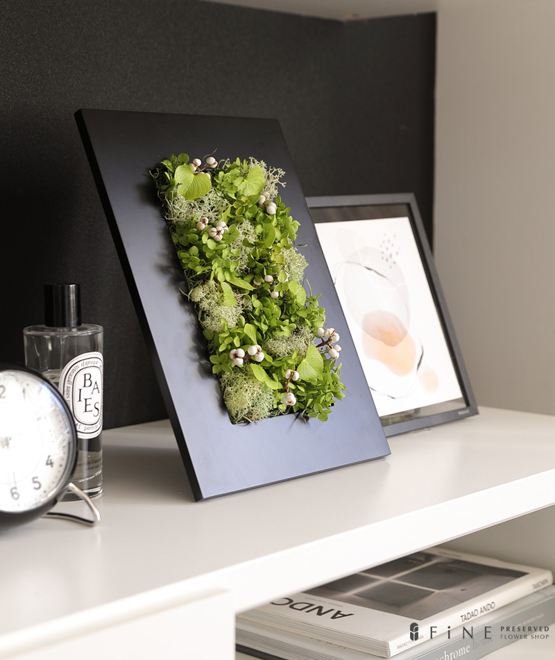 グリーンハート ギフト 壁 飾り フレーム アレンジ 新築祝い 引越し