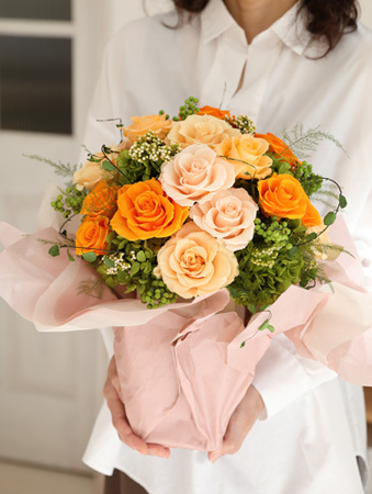 プリザーブドフラワー ギフト プレゼント 女性 記念日 インテリア ディスプレイ 誕生日 結婚祝い アレンジメント 