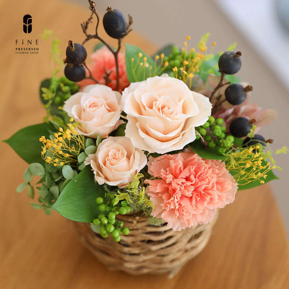 プリザーブドフラワー 母の日 プレゼント ギフト エルザ 結婚祝い 開店