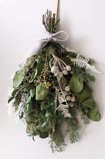 プリザーブドフラワー プレリースワッグ ナチュラル インテリアグリーン ギフト プレゼント あすつく 誕生日 お祝い 新築祝い 開店祝い 開業祝い 送料無料 |  | 03