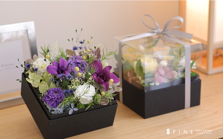 プリザーブドフラワー ギフト プレゼント 女性 記念日 インテリア お供え 誕生日 命日