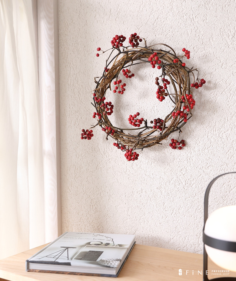 クリスマス リース サンキライリース ギフト プレゼント 誕生日 迎春