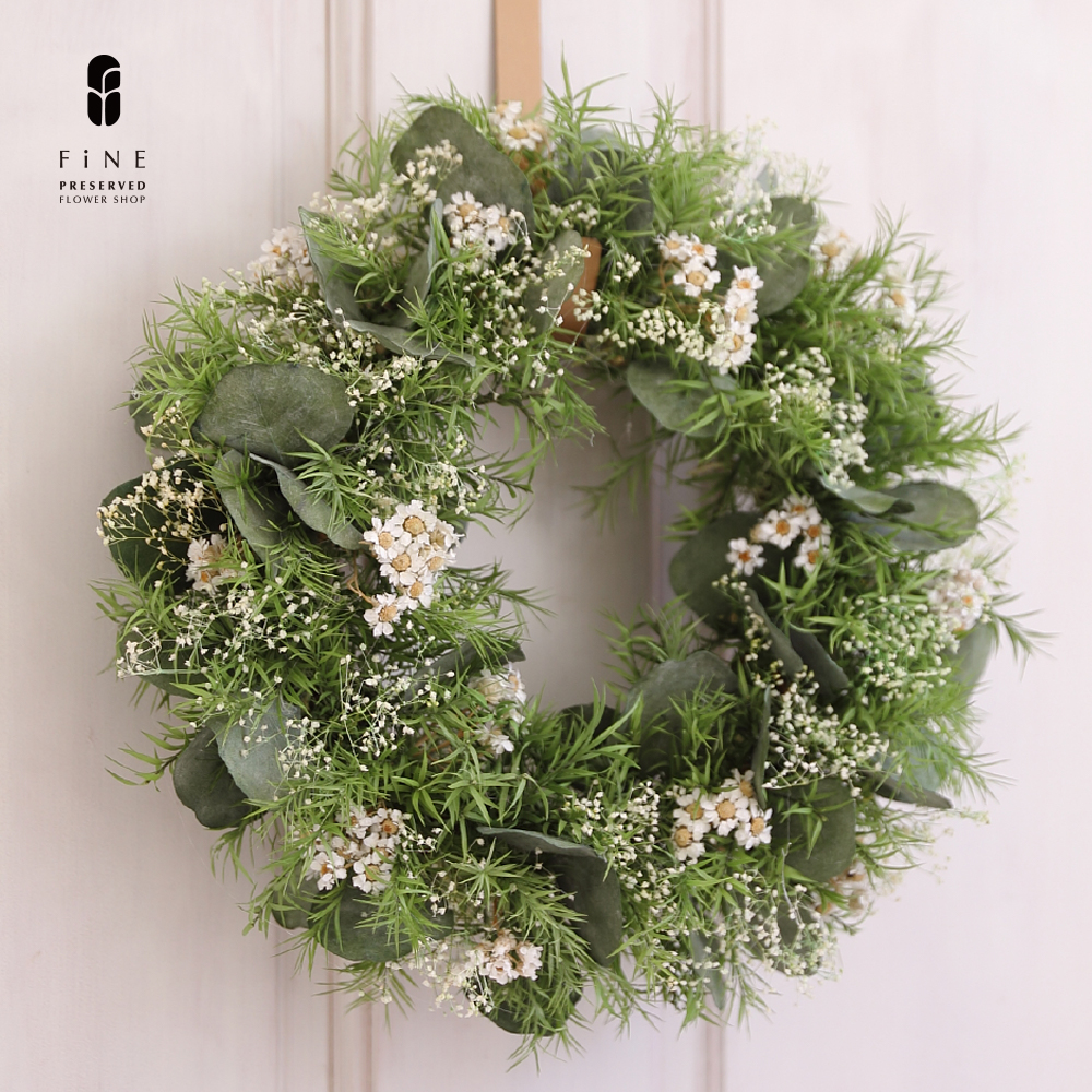 クリスマス ミニスワッグ プリザーブドフラワー ナチュラル インテリア