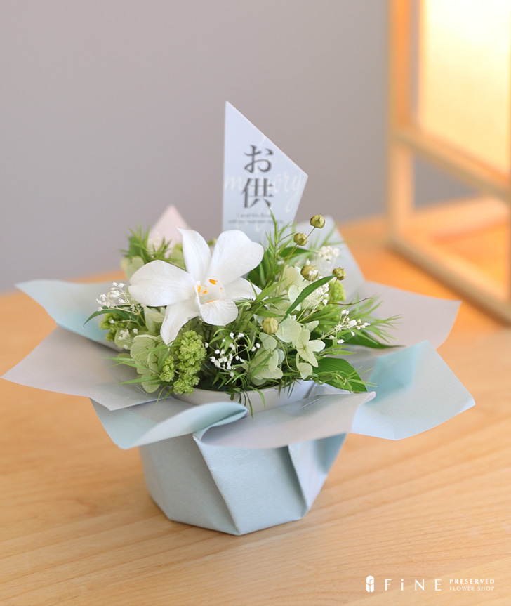 プリザーブドフラワー 御供 お供え お供えの花...の詳細画像1