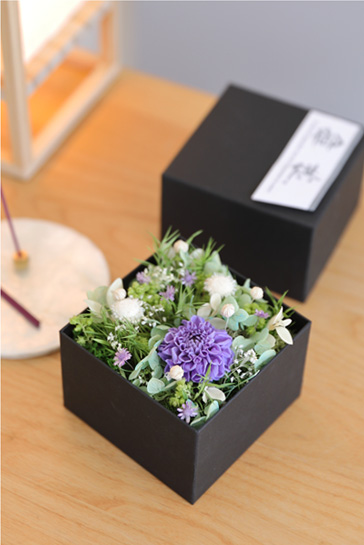 プリザーブドフラワー 奏 かなで お線香セット...の詳細画像2