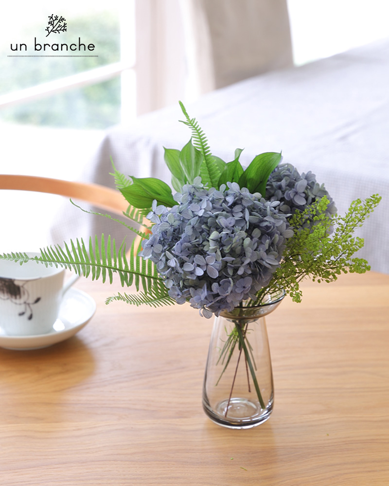 ルスカスガーデン フレッシュグリーン プリザー...の詳細画像4