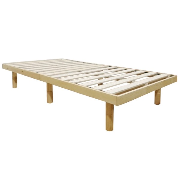 シングル ベッド 脚付き すのこベッド フレーム 折りたたみ すのこ