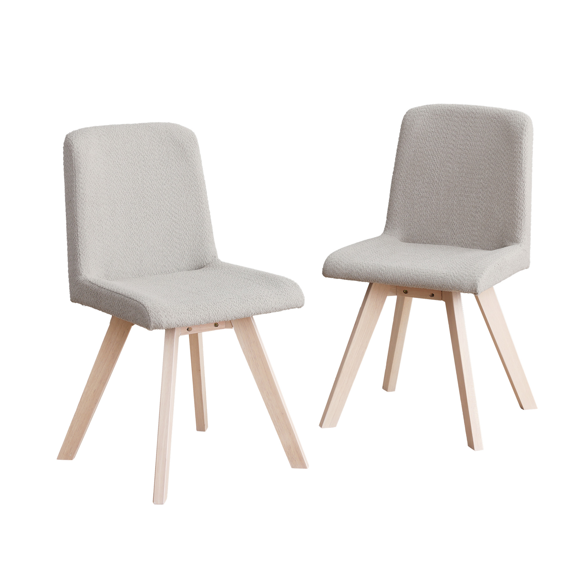 VENTOTA ダイニングチェア 【2脚セット】 北欧 ファブリック スチール