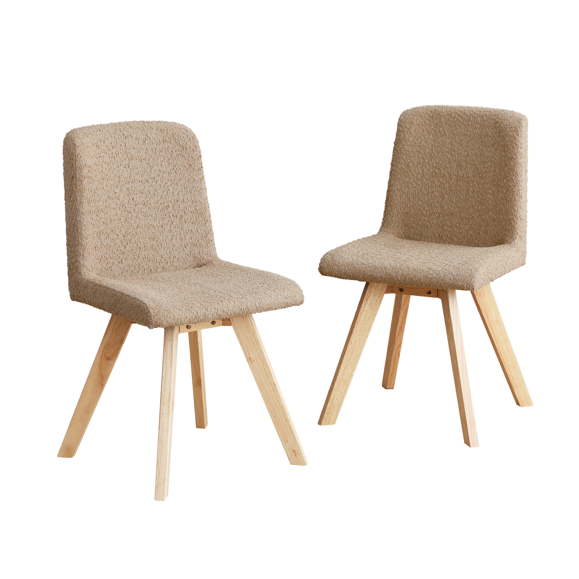 VENTOTA ダイニングチェア 【2脚セット】 北欧 ファブリック スチール