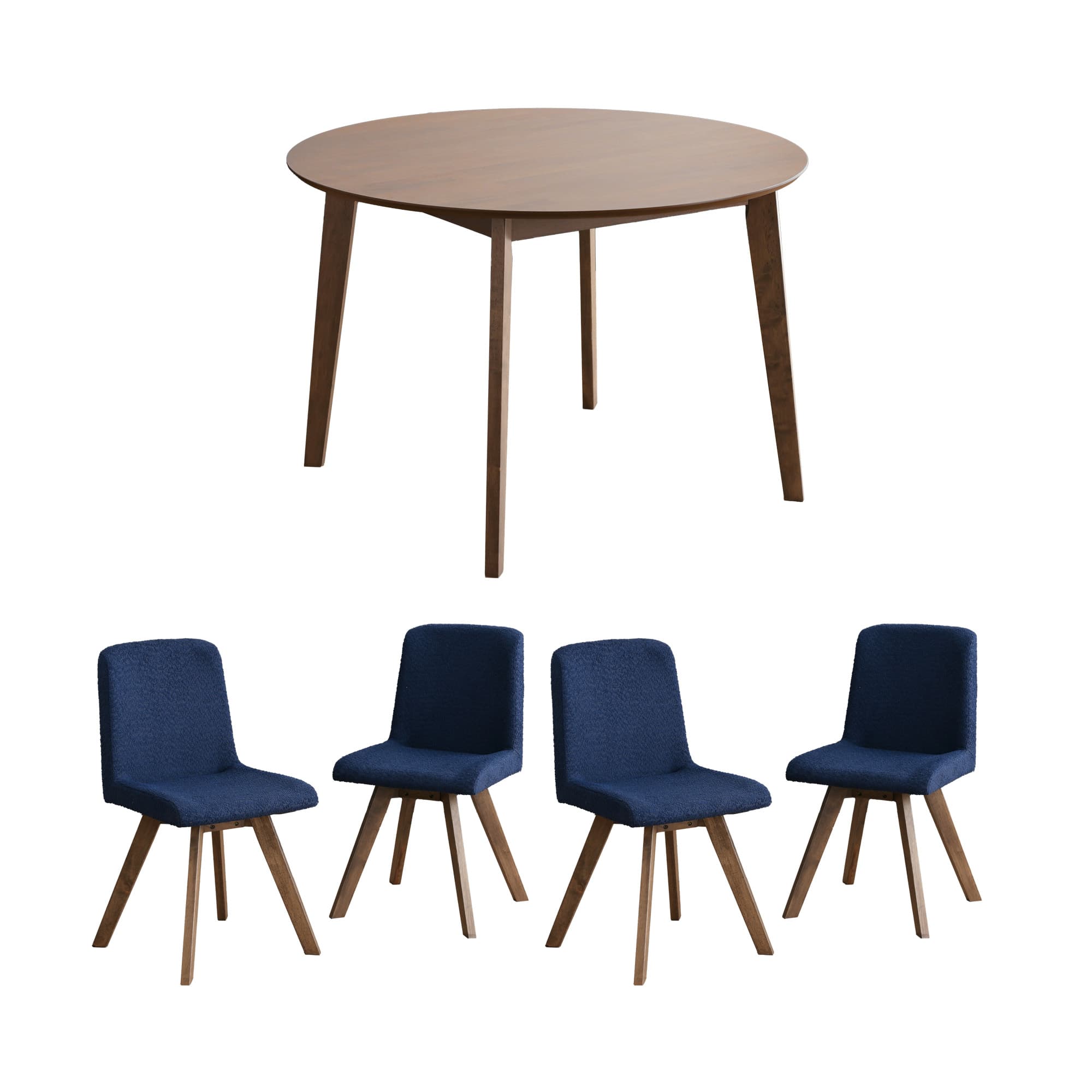 VENTOTA ダイニング5点セット ダイニングテーブル 4人用 幅110cm