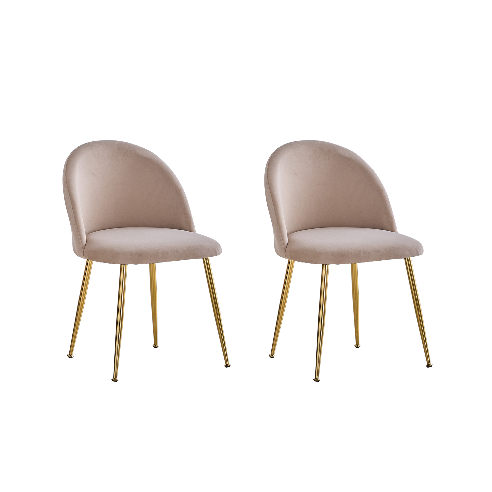 VENTOTA ダイニングチェア 2脚セット おしゃれ 肘なし 食卓椅子 イス