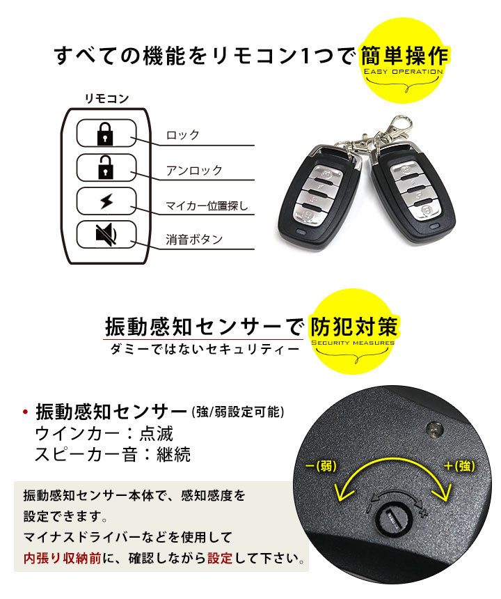 キーレス用 アクチュエーター ドアロックモーター12Ｖ用 最大84%OFFクーポン