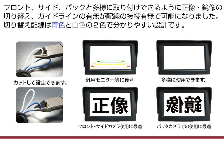 後付け 後付けモニター 防水 小型 カメラ セット かんたん シガー電源 モニター バックカメラ カーモニター シガーソケット 赤ちゃん 見守り  後部座席 子供 保6 : ib : yadocari - 通販 - Yahoo!ショッピング