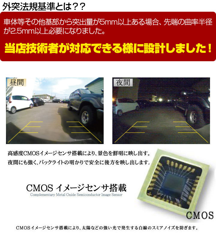 専用コード付属 CN-G1300VD ゴリラ 対応 防水 超小型 新型CMOS 車載カメラ カメラ バックカメラ ガイドライン 正像 鏡像 保証6 :  iy-cng1300vd : yadocari - 通販 - Yahoo!ショッピング