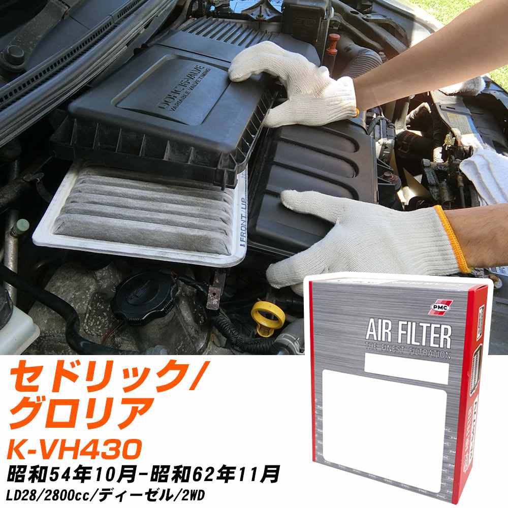 ���Y �Z�h���b�N/�O�����A �G�A�t�B���^�[ ���a54�N10��-���a62�N11�� K-VH430 PMC PA3604 �yH04006�z