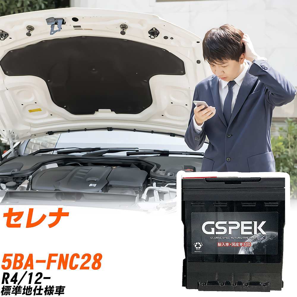 日産 セレナ バッテリー LN3-EFB 5BA-FNC28 R4/12- D-LN3EFB/PL GSPEK