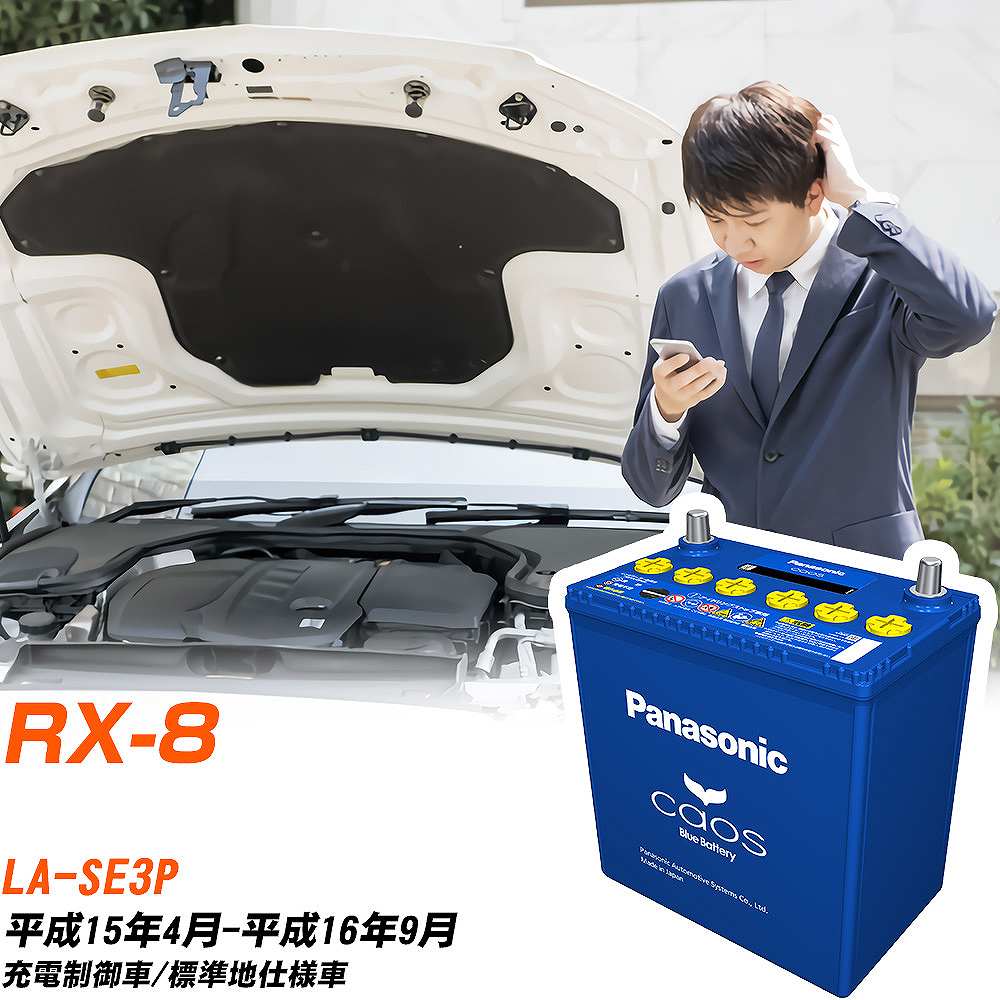 パナソニック カオス 125D26L/C8 新品バッテリー Panasonic PANASONIC パナソニック ブルー バッテリー カオス