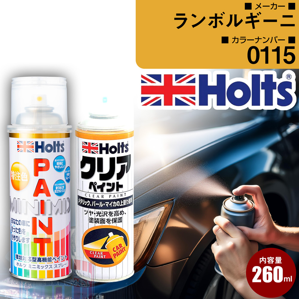 �����{���M�[�j �y�C���g�X�v���[ �N���A�Z�b�g 0115 GRIGIO ESTOQUE Holts �J���[�X�v���[ �� MH11604�yTU&amp;SP�z(�X�v���[+�N���A)