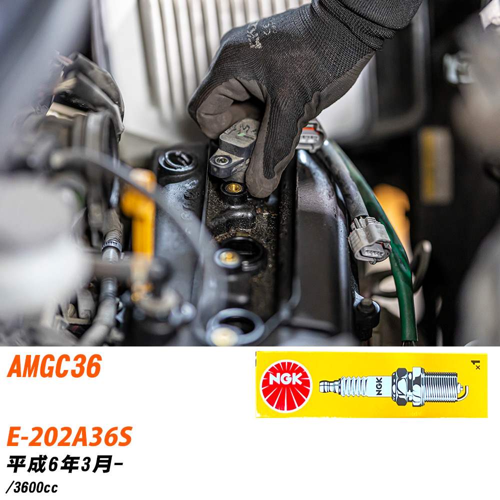 NGK �X�p�[�N�v���O �����Z�f�X�x���c AMG C36 E-202A36S H6�N3��- BKR6E 6�{�Z�b�g �W���v���O �yH04006�z