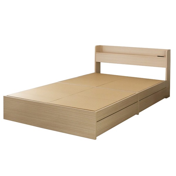 シングル ベッド 収納付きベッド 棚 コンセント付き収納ベッド 収納 宮