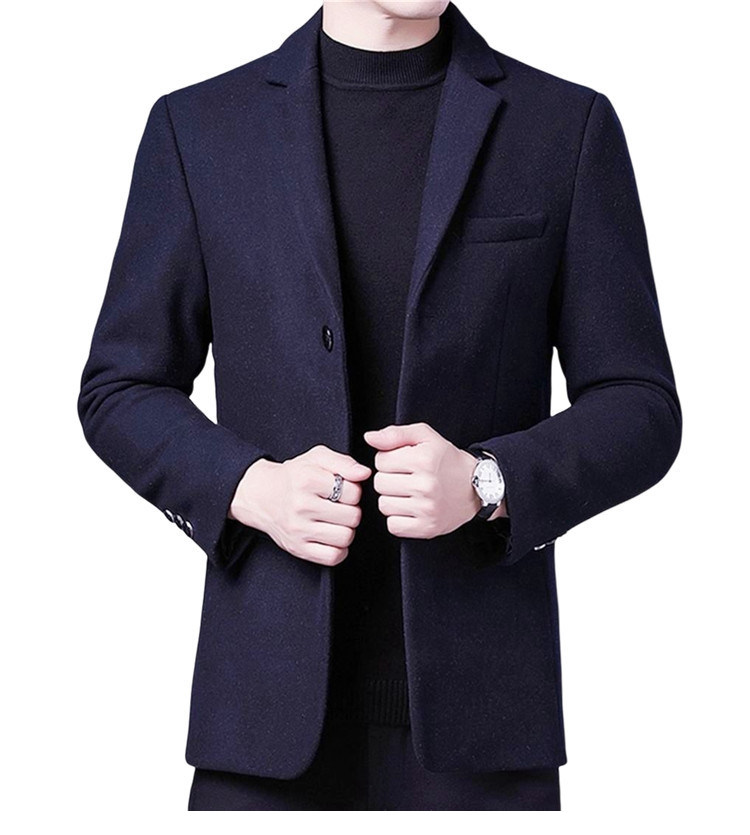 MALE & Co ネイビー【LL】【美品】【ウール100%】メンズジャケット DCKMANY ネイビージャケット ブレザー 紺ブレ メタルボタン