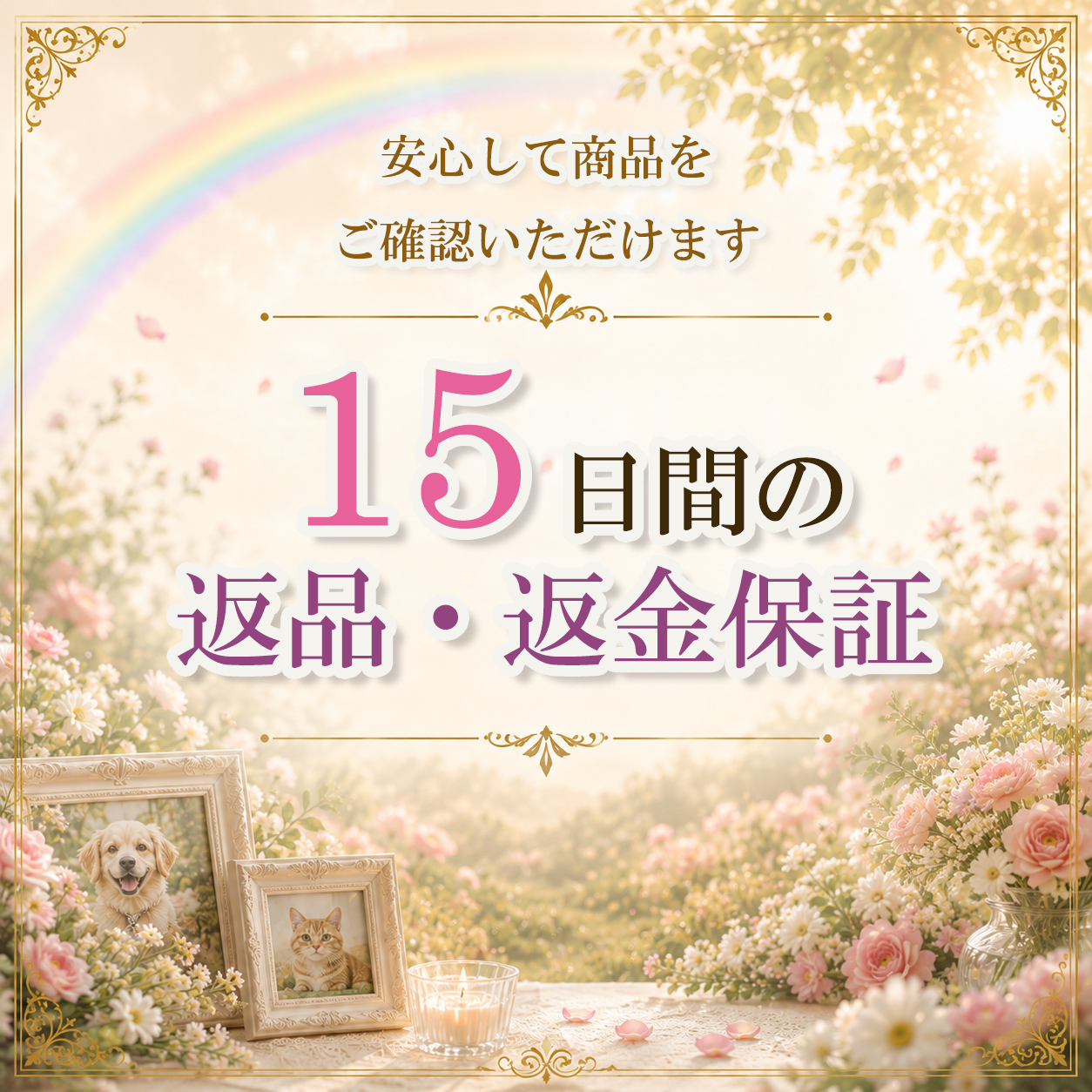ペット仏壇 モダン 虹の橋 可愛い おしゃれ ...の詳細画像5
