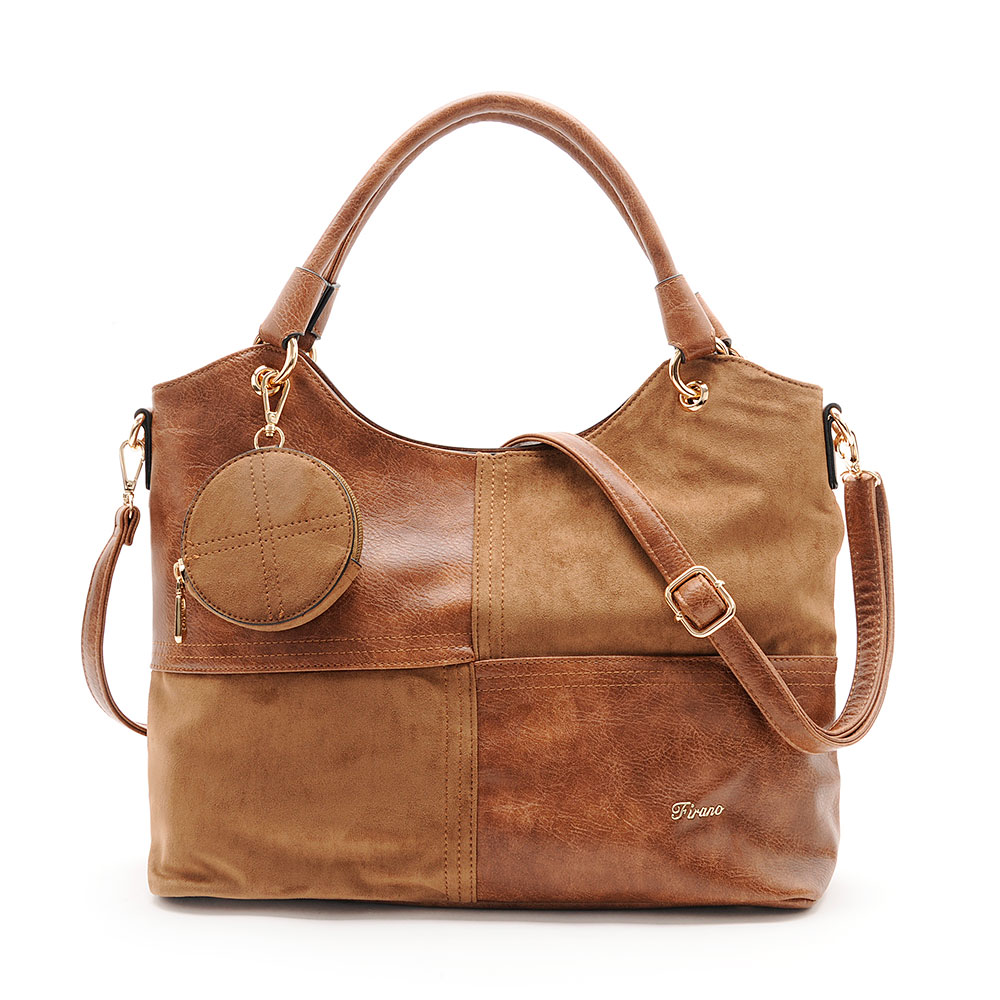 FIRANO（フィラノ） クロスステッチ2WAYトートバッグ 丸型コインケース