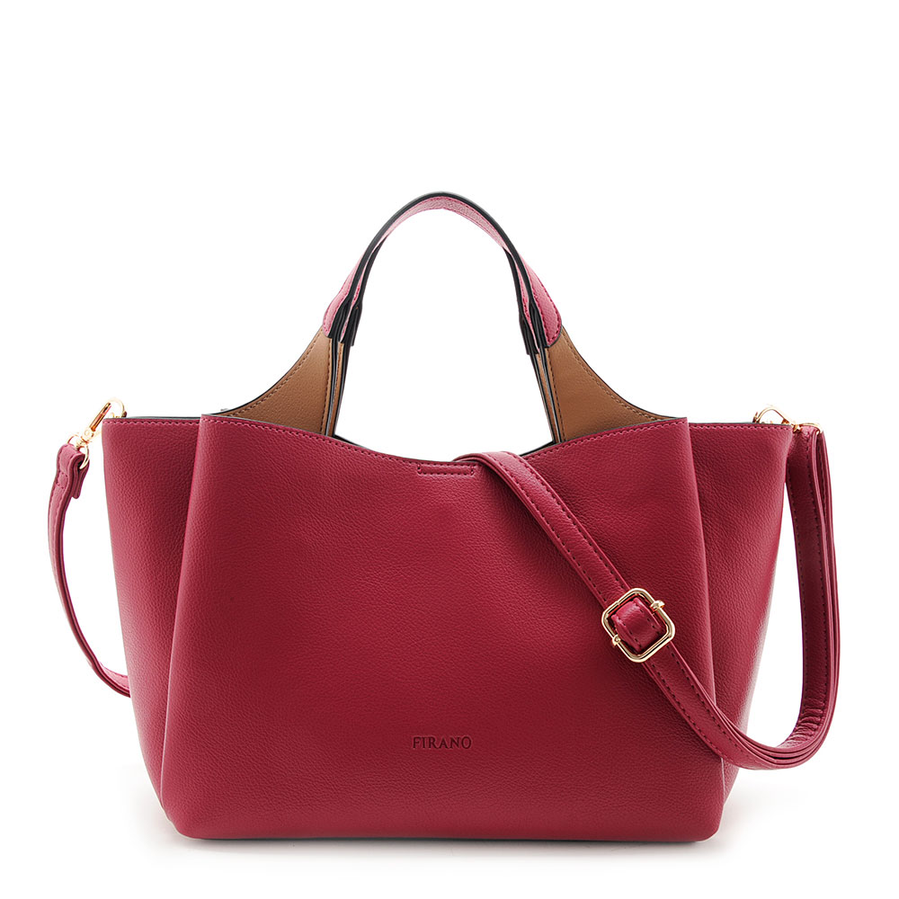 FIRANO（フィラノ） バイカラーハンドルハンドバッグ レディース
