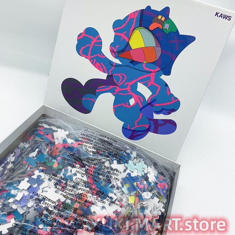 パズル スヌーピー ジグソーパズル kaws おしゃれ 知育玩具 コラボ 不