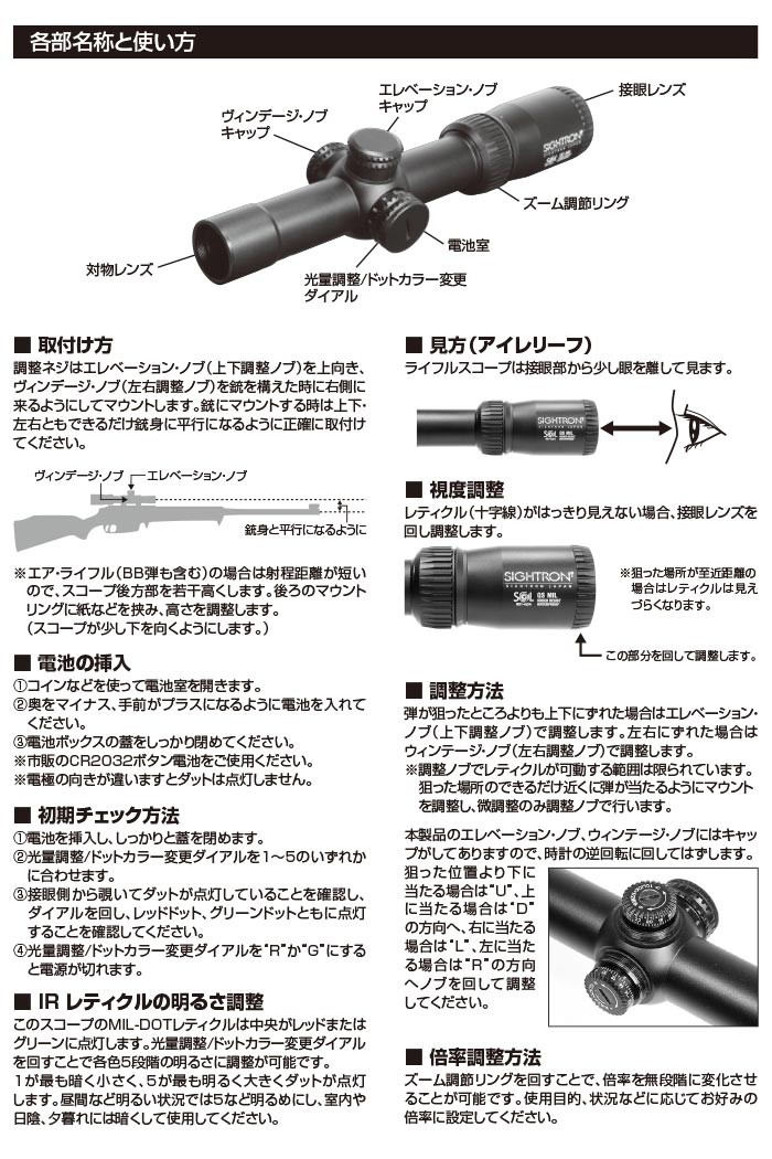 Quintessence Sightron コラボ Rs1 4 24mm ショートスコープ Sol 30mm径 クインテスセンス 実物 光学機器 Buyee Buyee 日本の通販商品 オークションの代理入札 代理購入