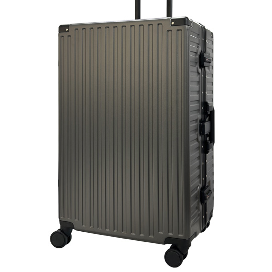 アウトレット スーツケース Lサイズ 大型 フレームタイプ キャリーケース トランク 大容量 90L級 8輪 Wキャスター ダイヤルTSA 頑丈 訳あり Z-UC23-L｜first-shop｜04