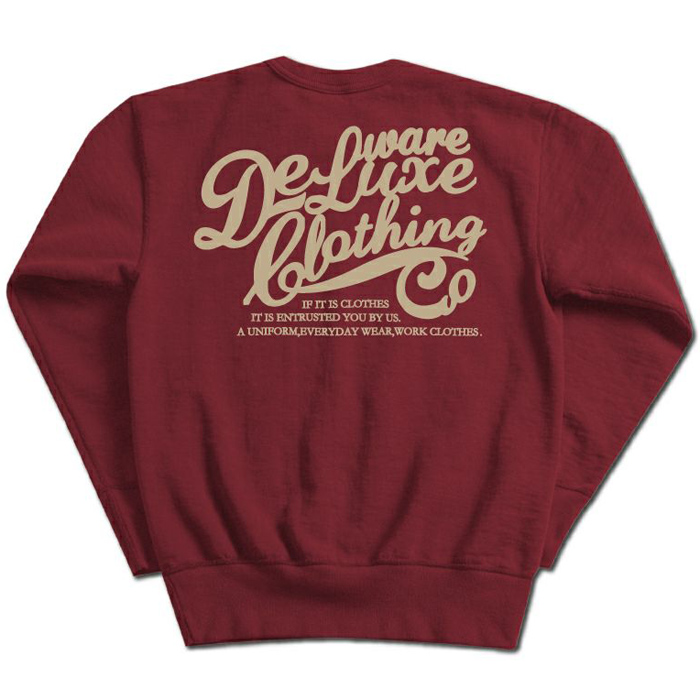 DELUXEWARE（デラックスウエア） スウェット BRGS-101 DELUXEWARE
