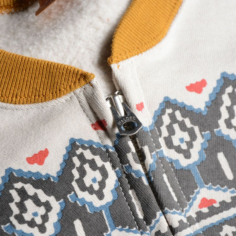 DELUXEWARE（デラックスウエア） スウェット S105-24A SNOW HALF ZIP