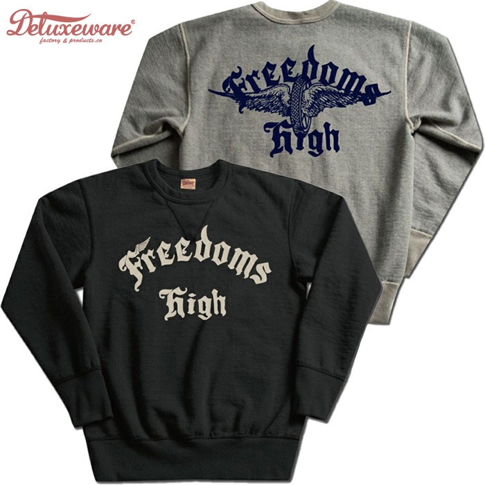 DELUXEWARE（デラックスウエア） スウェット S101-46 FREEDOMS