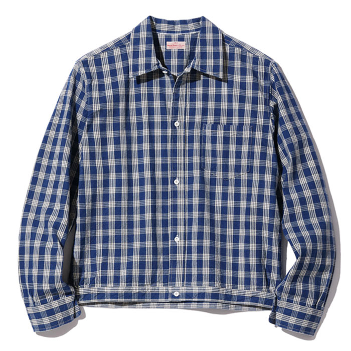 ユニオンサプライ UNION SUPPLY シャツジャケット PALAKA CHECK SHIRT BLOUSE US13487 パラカチェックシャツブラウス US13487 メンズ アメカジ