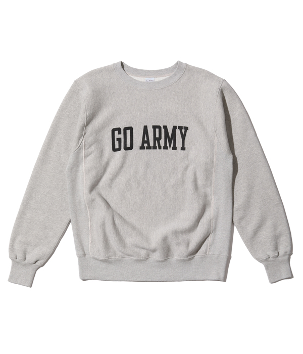 BUZZ RICKSON’Sバズリクソンズ GO ARMY スウェット BUZZ RICKSON'S バズリクソンズ スウェット HORIZONTAL KNITTING SWEAT