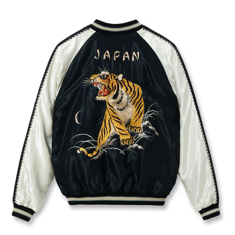 80s 東洋 虎 富士山 スカジャン vintage TAILOR TOYO テーラー東洋 スカジャン TT15877-119 Mid 1950s Style