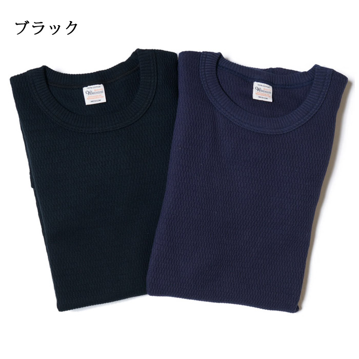 WAREHOUSE（ウエアハウス） サーマル Lot 5903 4本針クルーネック