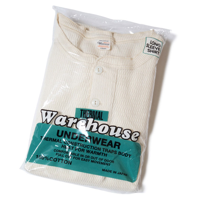 WAREHOUSE（ウエアハウス） サーマル Tシャツ Lot 5904 4本針ヘンリー