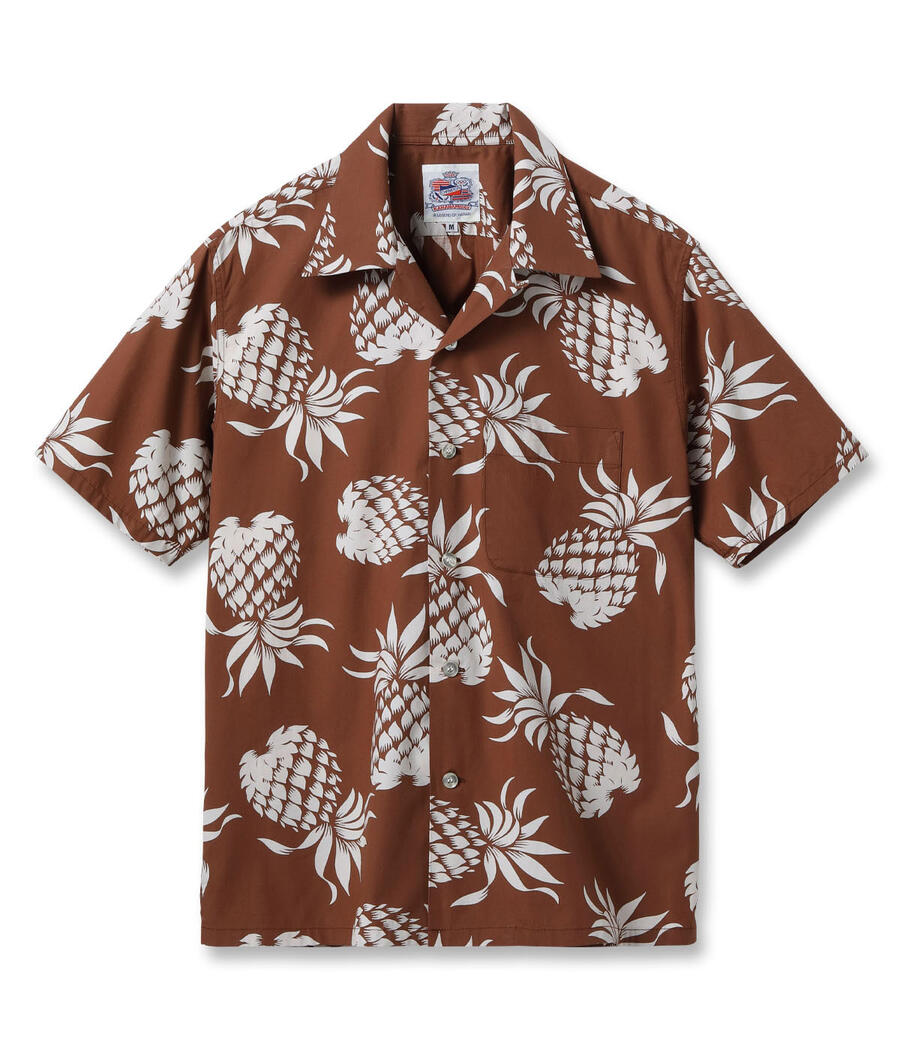 DUKE KAHANAMOKU デュークカハナモク アロハシャツ DK37811 COTTON