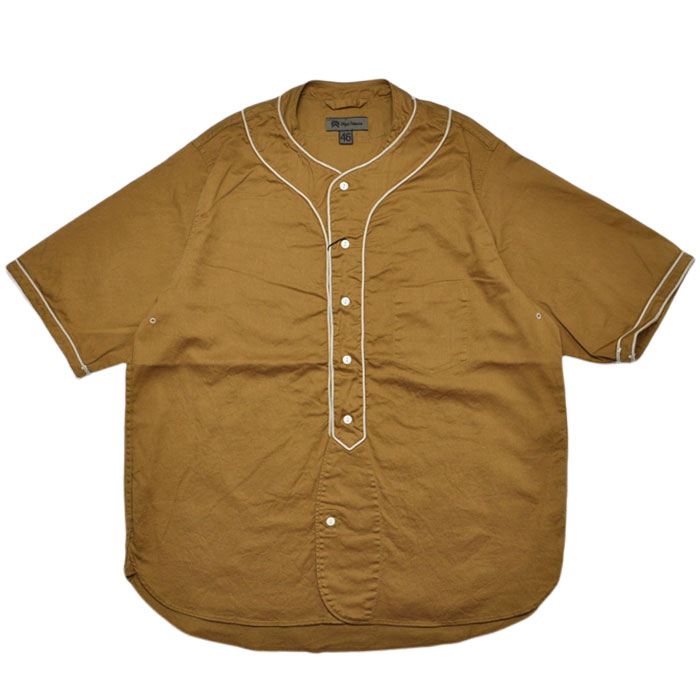 NIGEL CABOURN（ナイジェルケーボン） シャツ BASEBALL SHIRT S/S