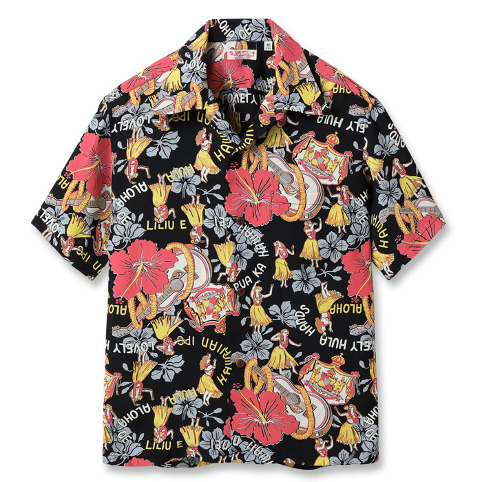 SUN SURF サンサーフ アロハシャツ SS39213 RAYON HAWAIIAN SHIRT