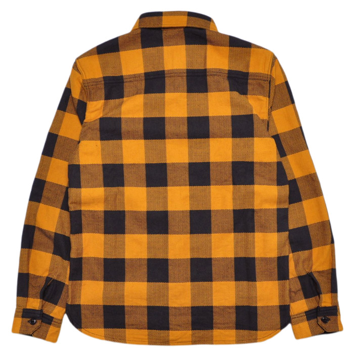THE FLAT HEAD(フラットヘッド) ヘビーネルシャツ HEAVY NEL L/S